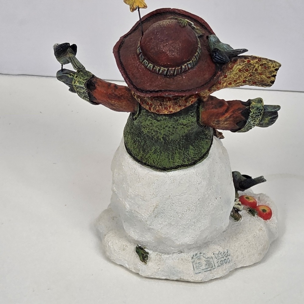 Snowy Day Friends Lisa Blowers Snowman First Edition 2000 #1 - Picture 3 of 7